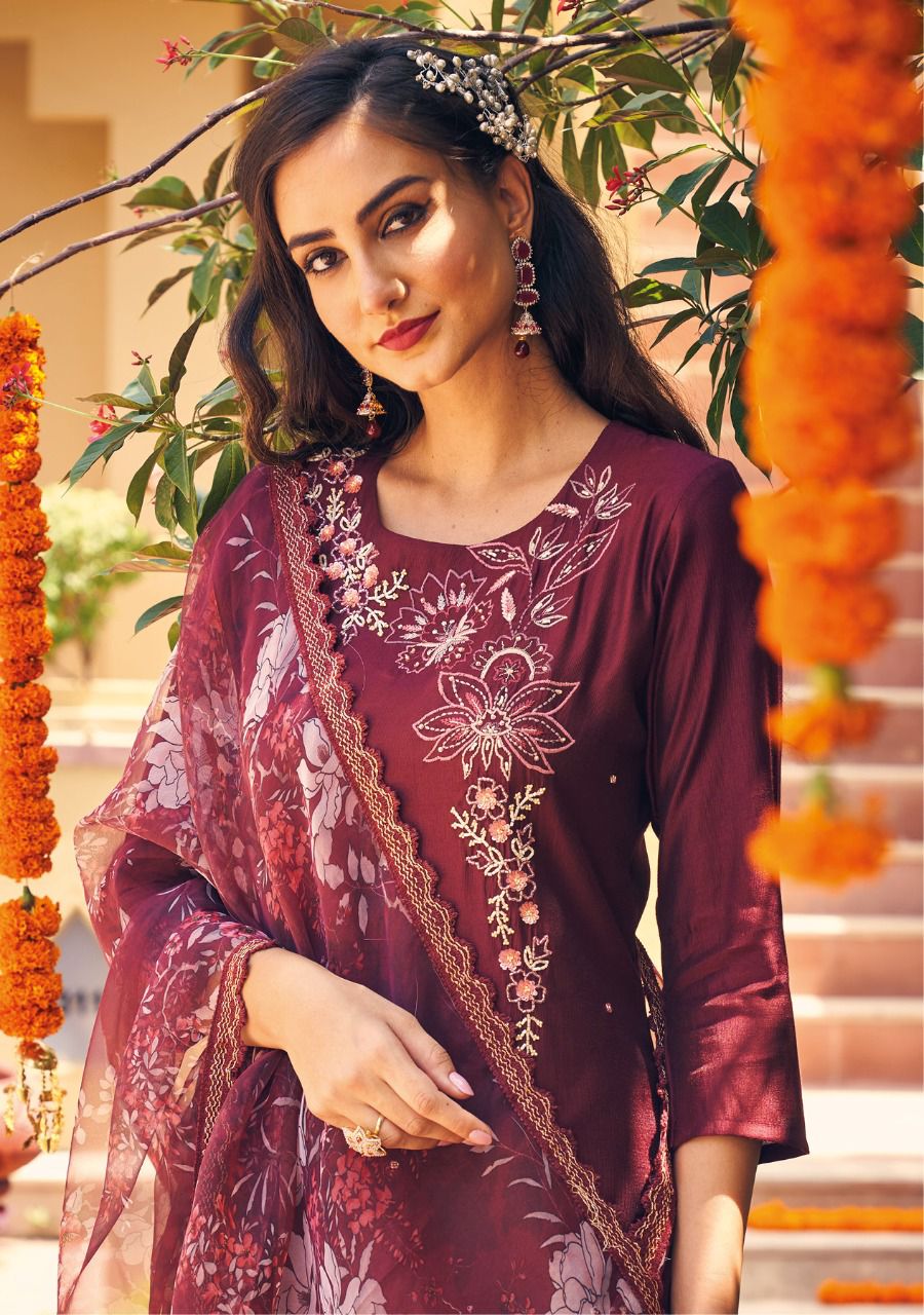 Kalki Nazakat 2 Heavy festive Wear Designer Fancy Readymade Suit collection